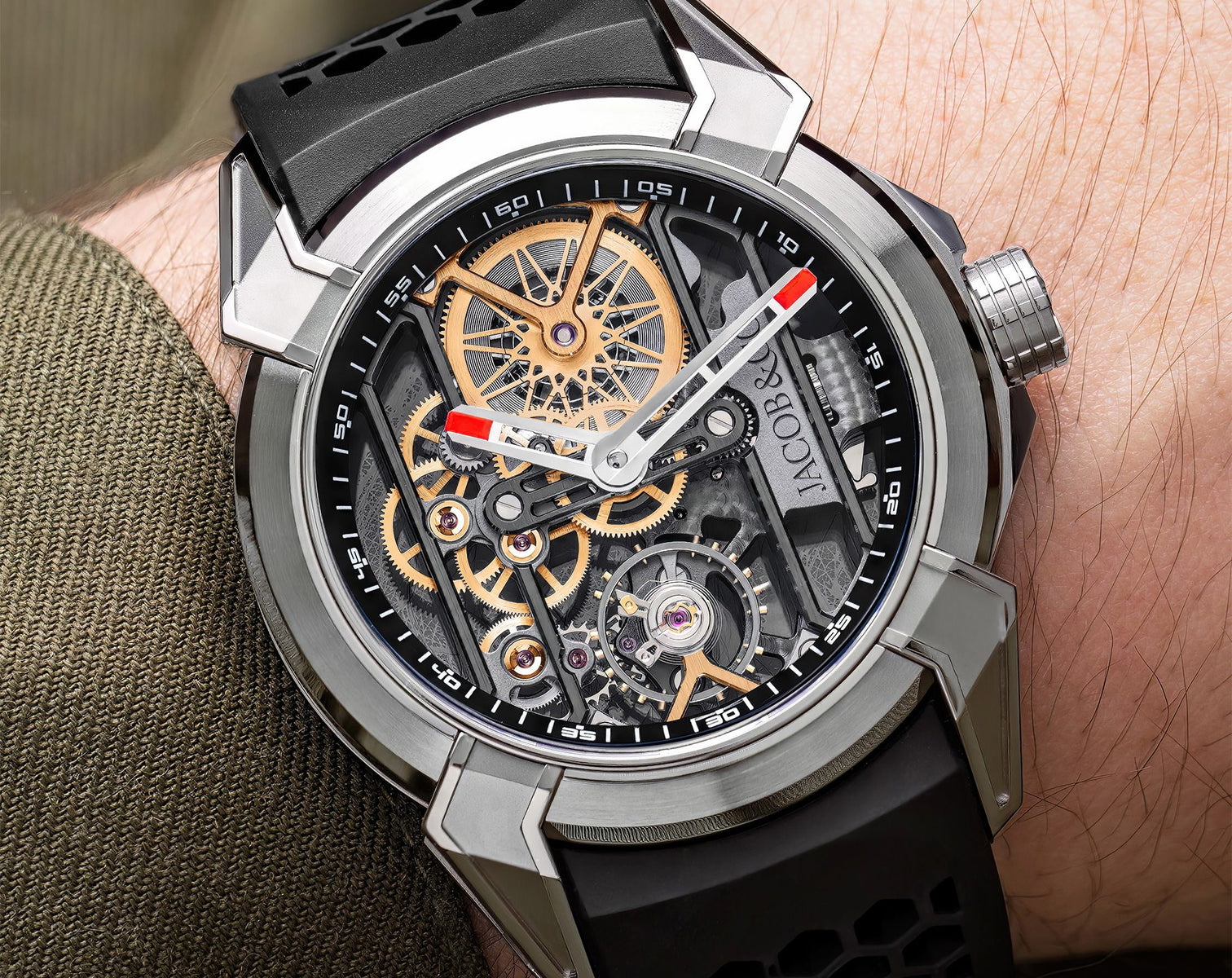 Jacob & Co. Epic X Skeleton Black