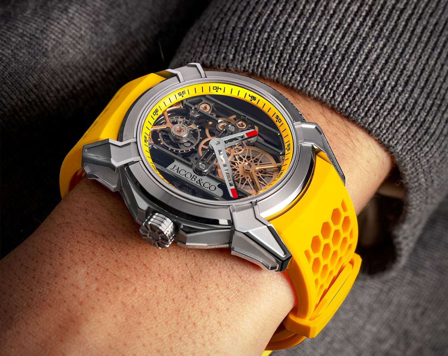 Jacob & Co. Epic X Skeleton Yellow