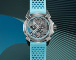 image, Jacob &amp; Co. Epic X Titanium Powder Blue Neoralithe Inner Ring (Wonders of India Edition)