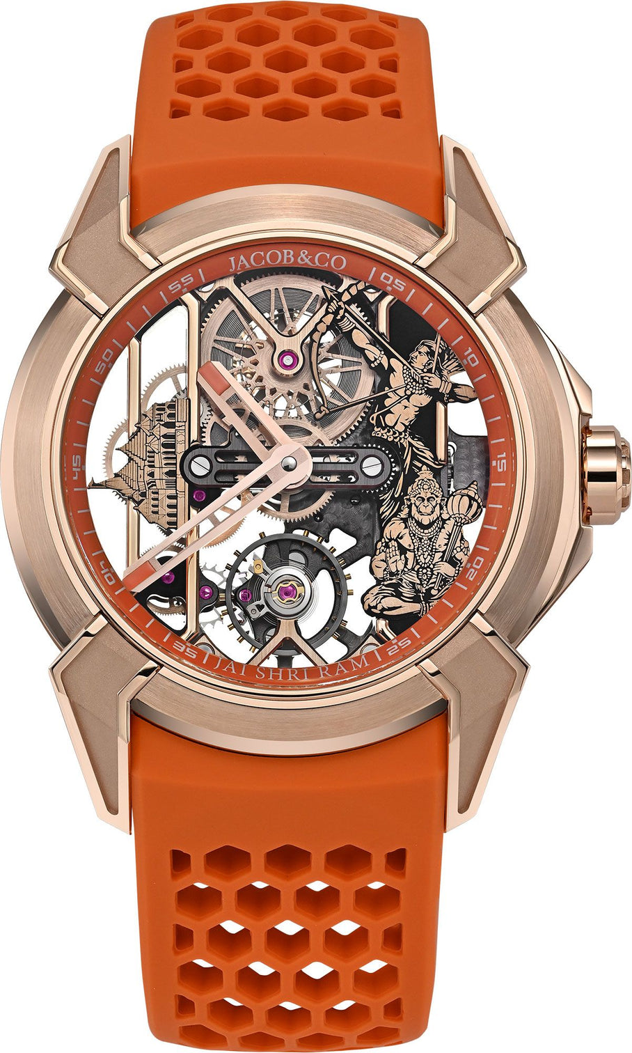 Jacob & Co. Epic X Ram Janmabhoomi Rose Gold Special Edition