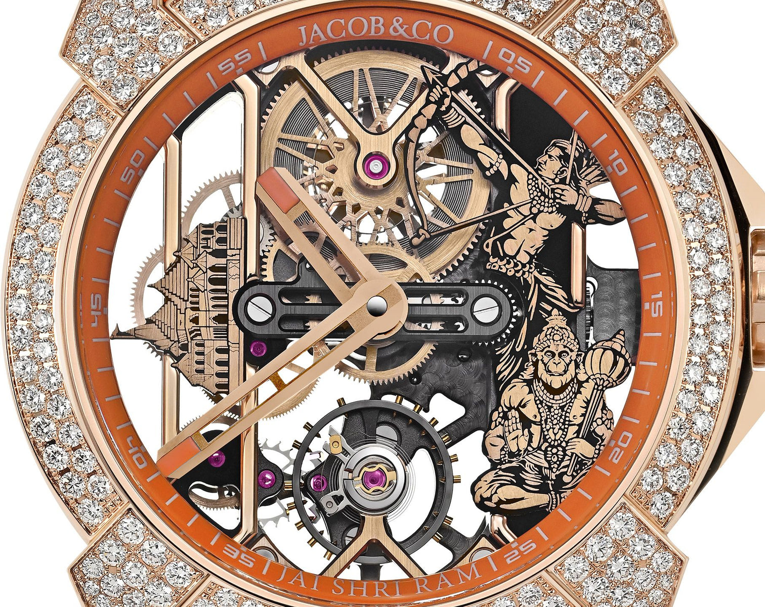 Jacob & Co. Epic X Ram Janmabhoomi Rose Gold Edition