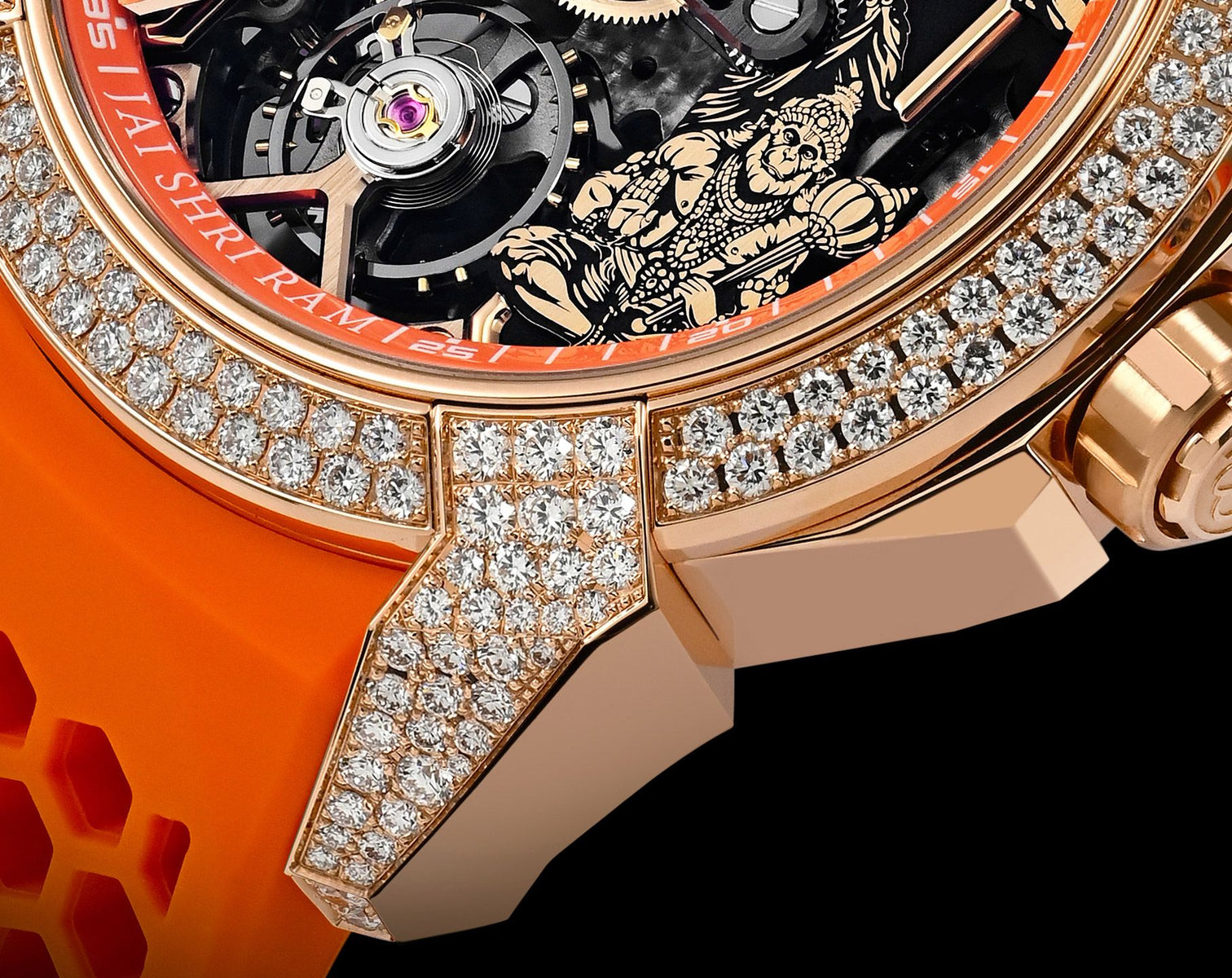 Jacob & Co. Epic X Ram Janmabhoomi Rose Gold Edition
