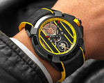image, Jacob &amp; Co. Epic X Bridges Black Steel (Yellow)