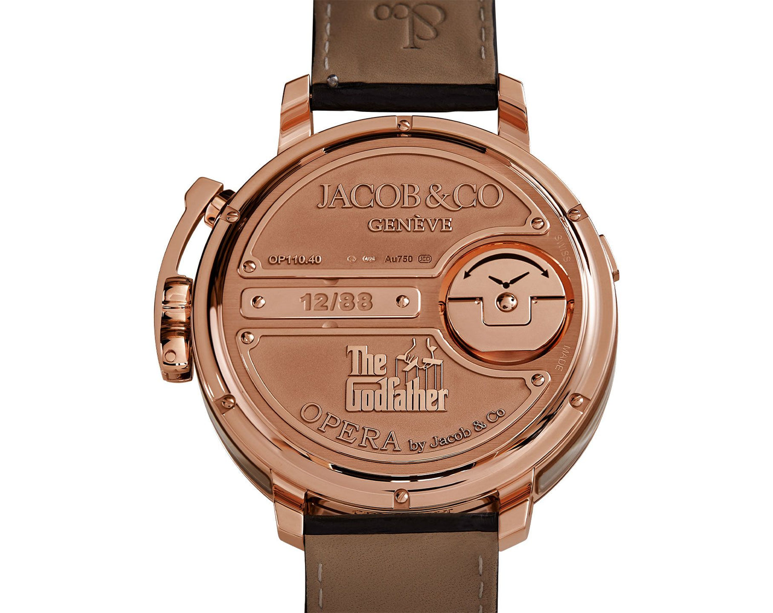 Jacob & Co. Opera Godfather Musical Watch Rose Gold