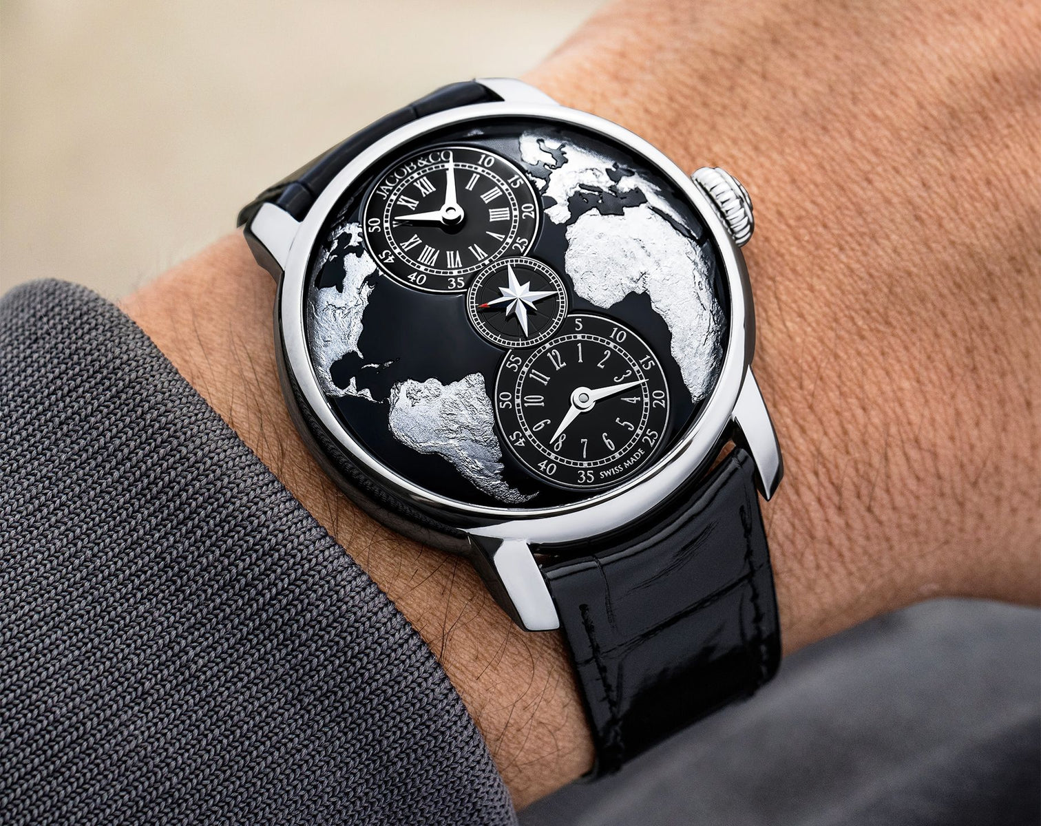 Jacob & Co. The World Is Yours Dual Time Zone