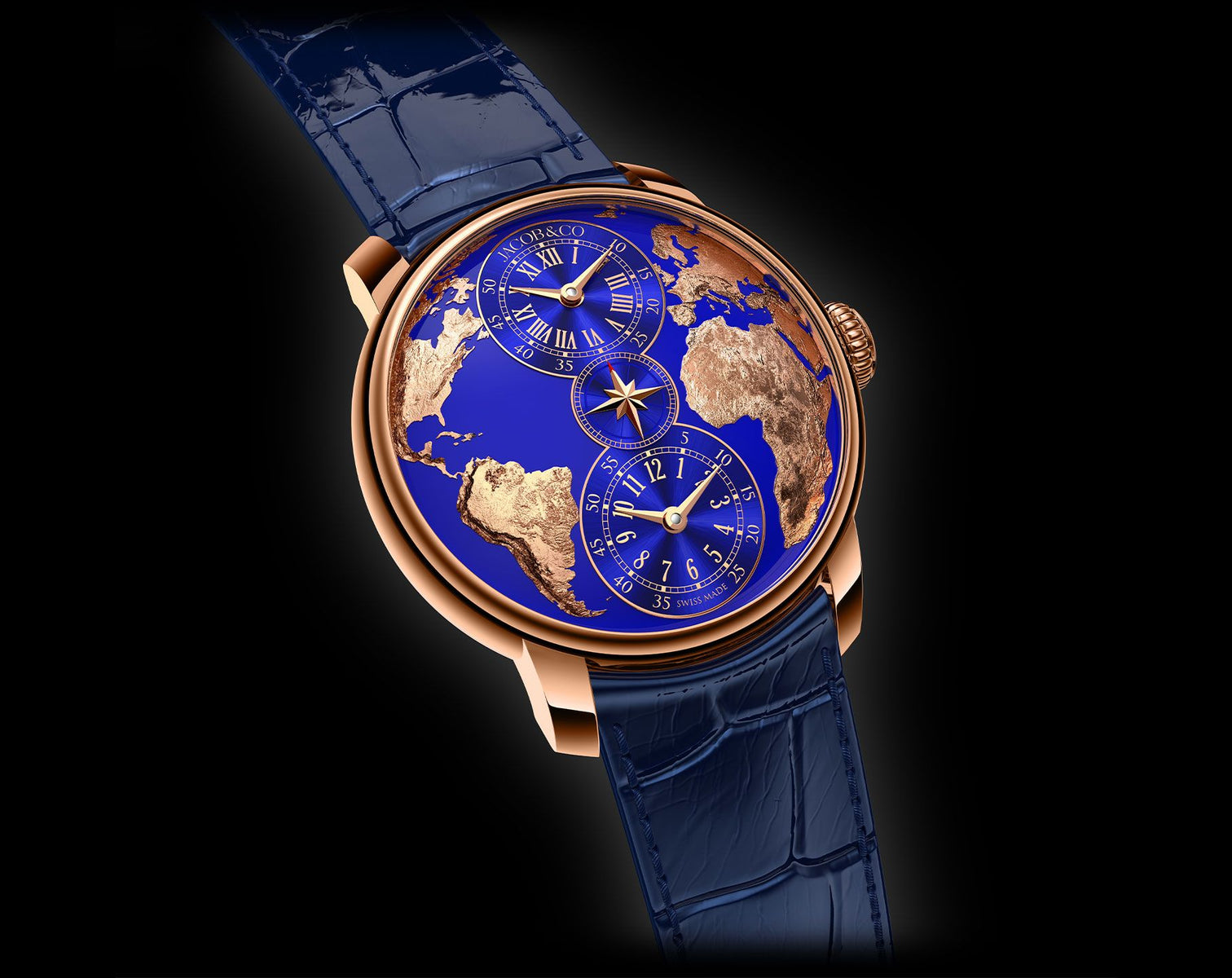 Jacob & Co. The World is Yours Dual Time Zone