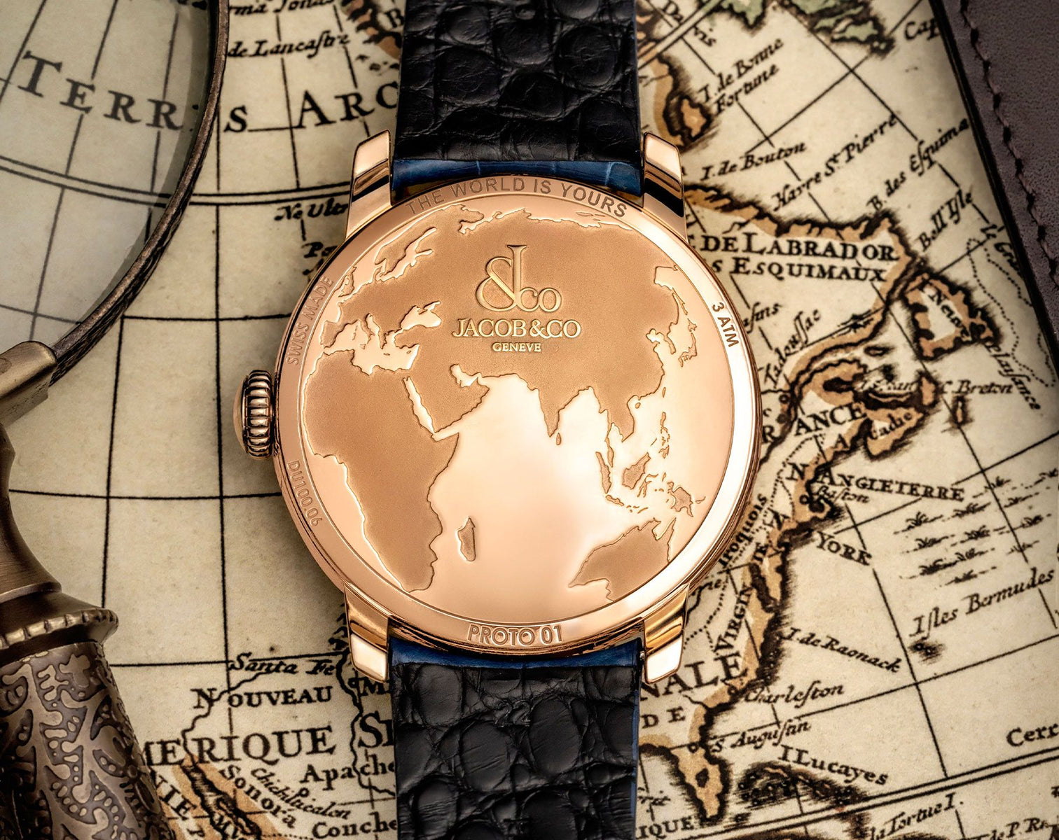Jacob & Co. The World is Yours Dual Time Zone
